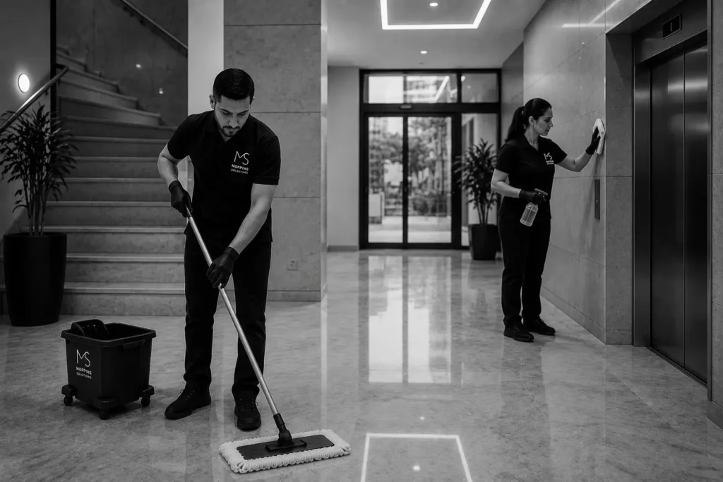 Limpieza de portales, escaleras y zonas comunes en Madrid