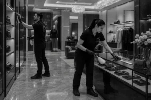 Limpieza de tiendas y boutiques de lujo en Barcelona